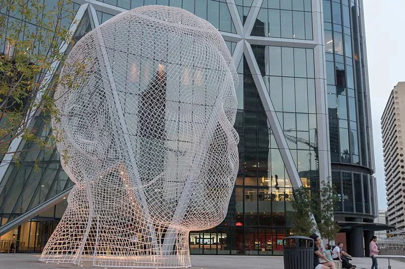 the bow building in Calgary downtown