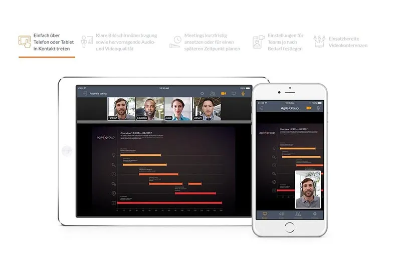 screenshot of project management tool gotomeeting