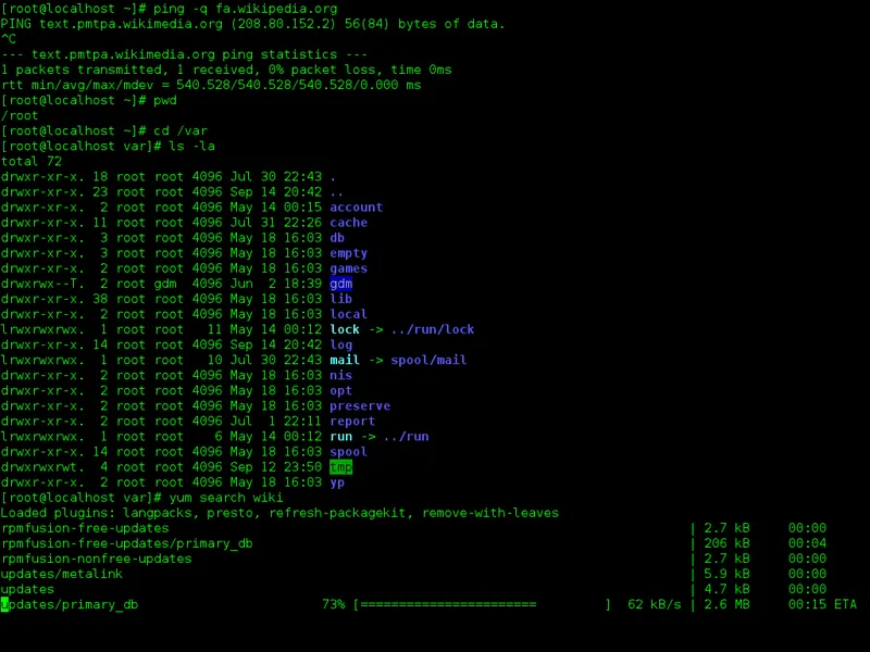 UX/UI of linux command line