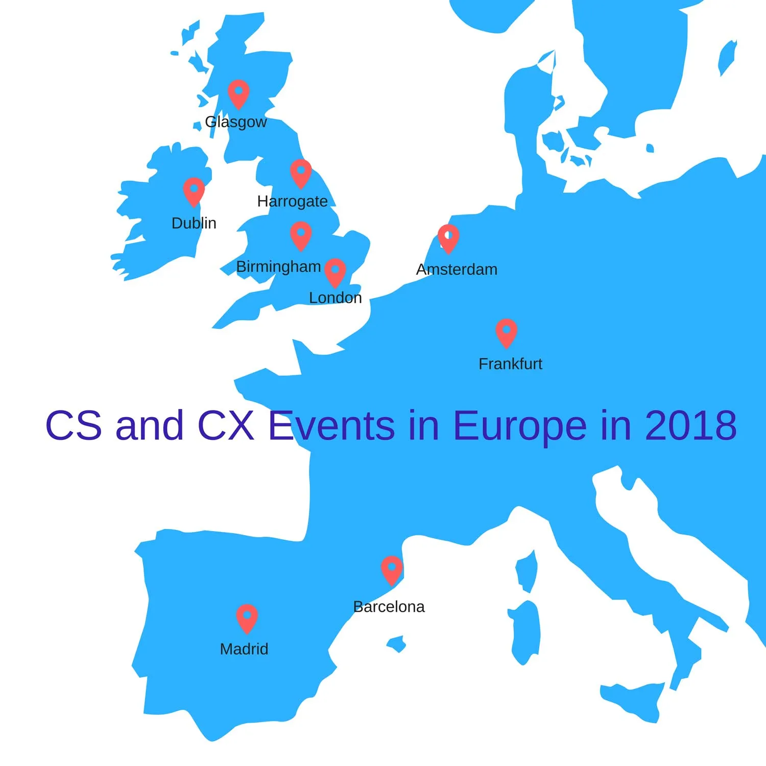 Customer Success and Customer Experience Conferences in Europe 2018
