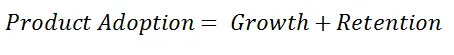 Formula to calculate SaaS product adoption