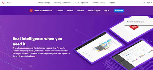 adobe analytics homepage example for product managers