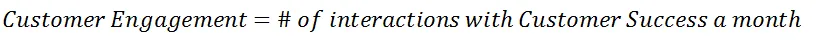 how to calculate customer engagement