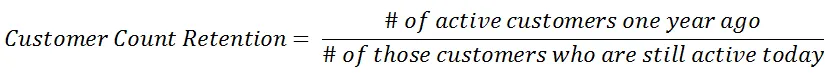 how to calculate and monitor customer retention
