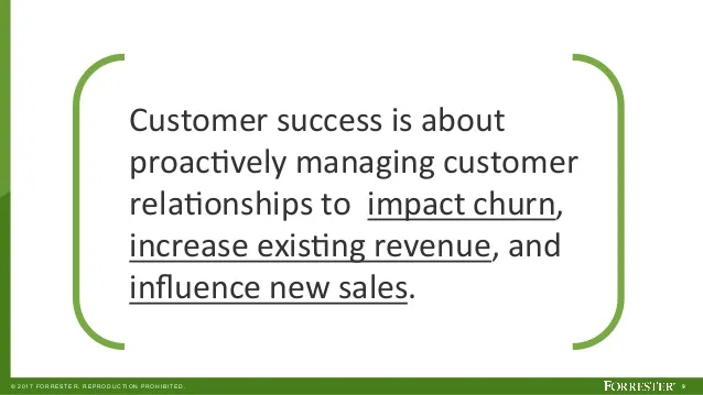 Customer success and churn rate