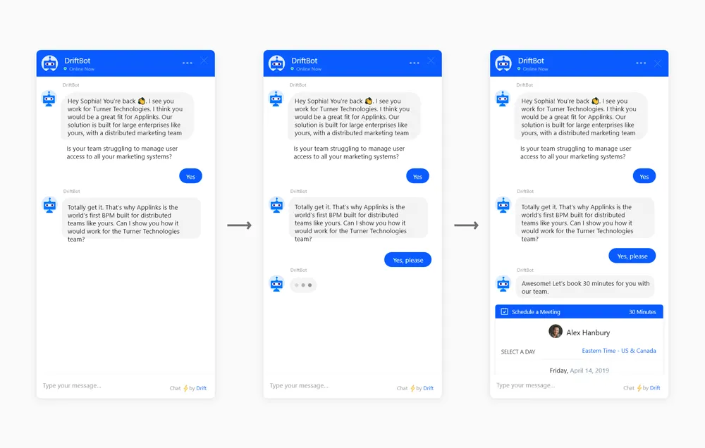 drift conversational bot
