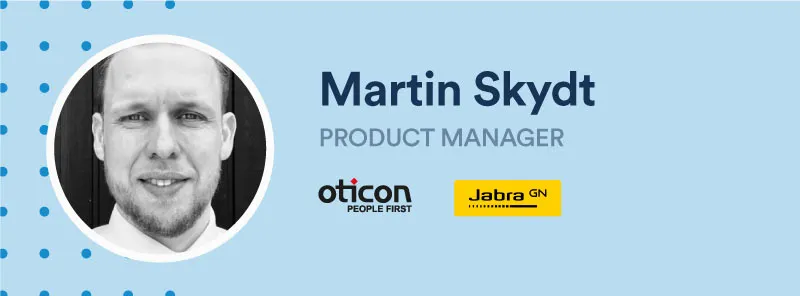 Martin Skydt, product manager