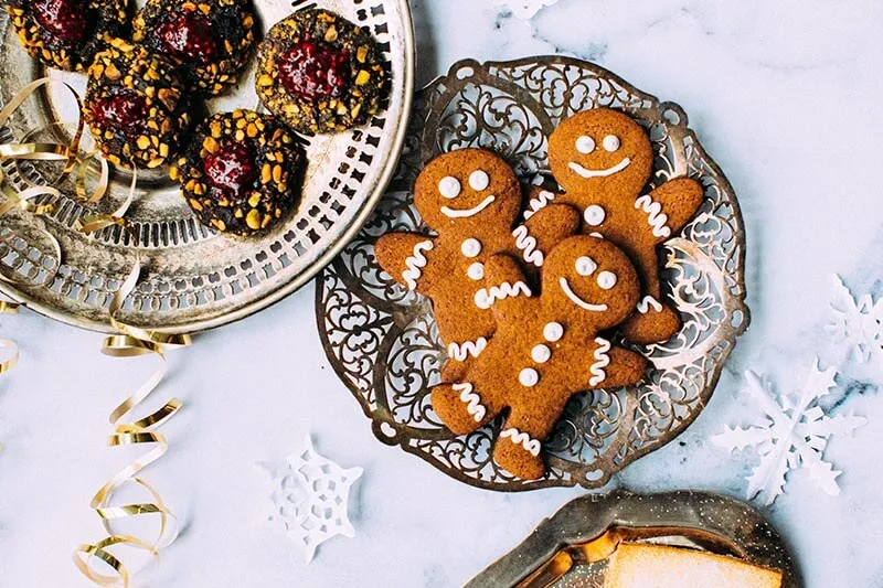 cookies on a table