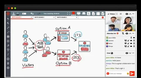 screenshot of braincert enterprise lms showing analytics