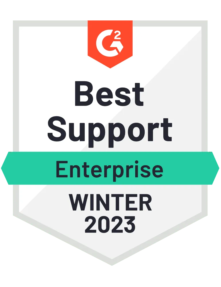 Userlane Best Support enterprise award