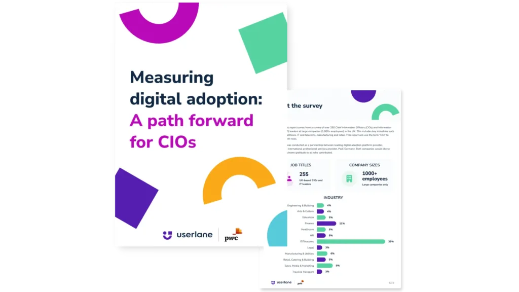 PwC & Userlane: CIOs guide to measuring Digital Adoption