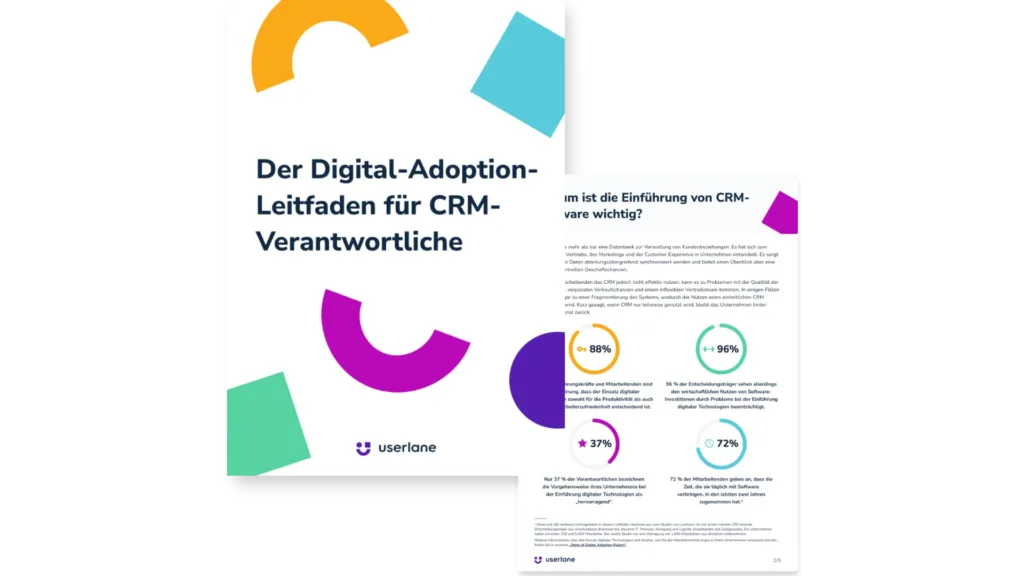 Der Digital-Adoption-Leitfaden für CRM-Verantwortliche