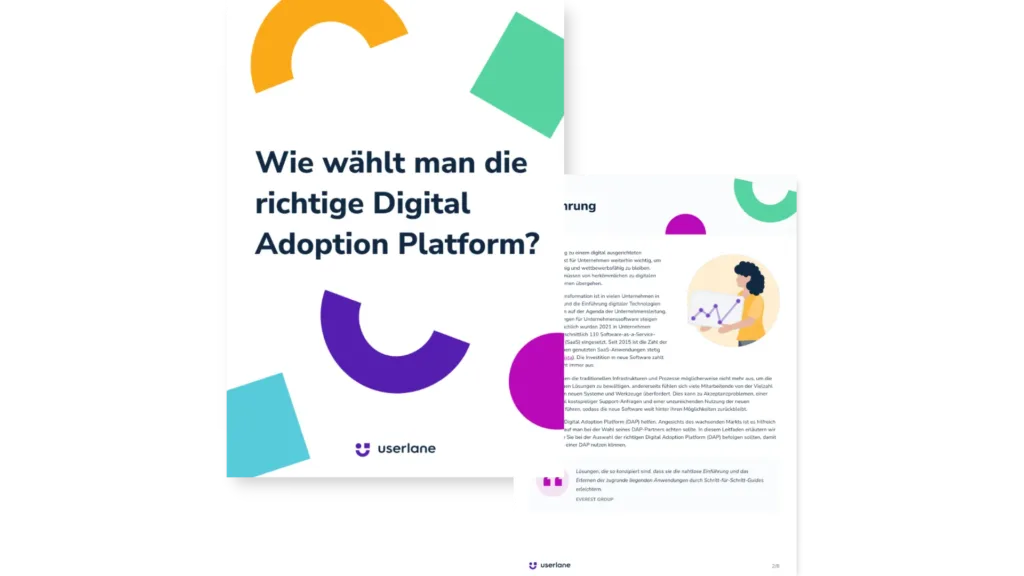 Wie wählt man die richtige Digital Adoption Platform?