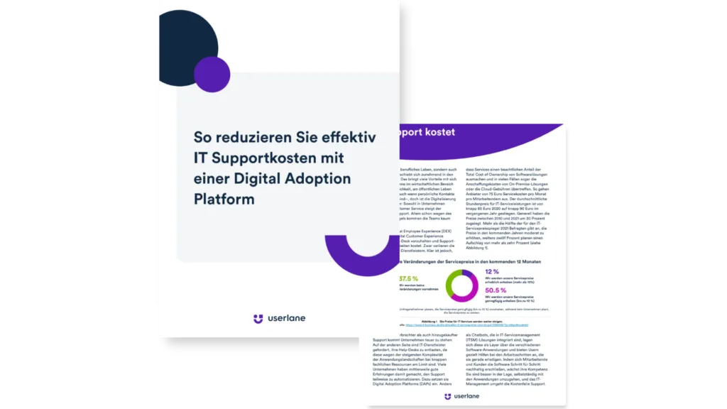 So reduzieren Sie effektiv IT Supportkosten mit einer Digital Adoption Platform