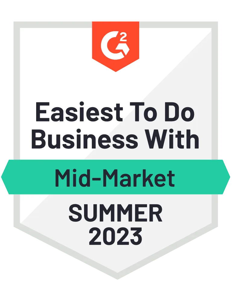 Easiest to be business with mid market