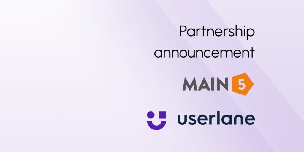 Userlane and MAIN5: life sciences partnership