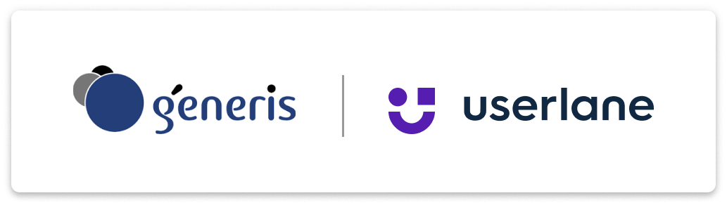 Generis and Userlane graphic partnership 