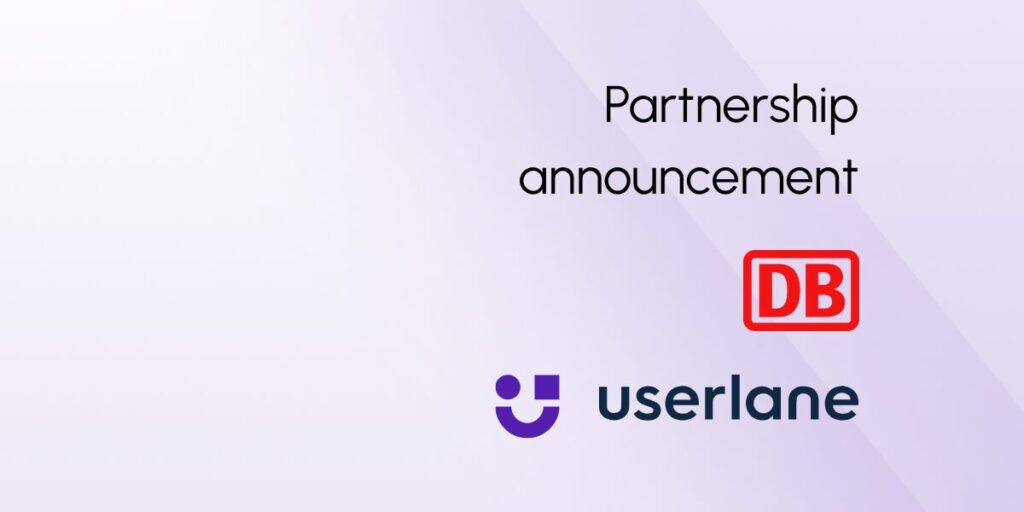 Userlane and Deutsche Bahn announce long-term partnership
